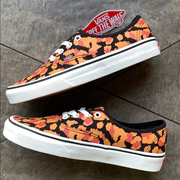 VANS AUTHENTIC LEOPARD BLACK/INCA GOLD Men’s - Picture 13 of 16